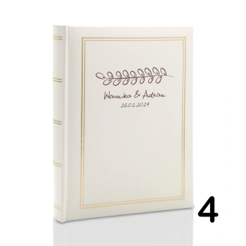 Album ślubny wsuwany na 100 zdjęć 10x15 personalizowany 12 wzorów